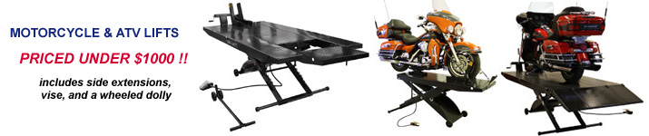 ATV motorcycle lift